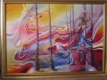 Meditatie-acrilyc/pinza-125x85cm